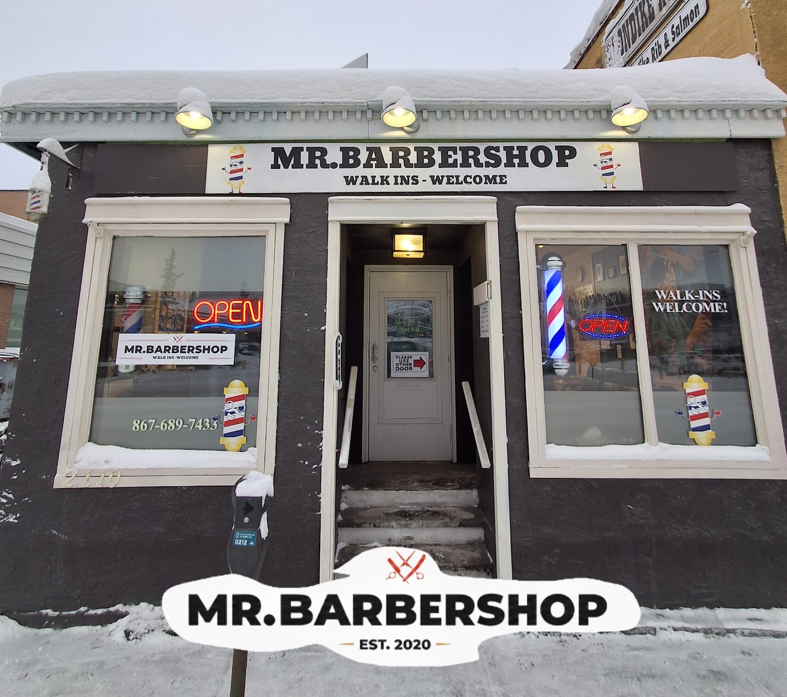 MR.BARBERSHOP — precision haircut, Whitehorse Yukon