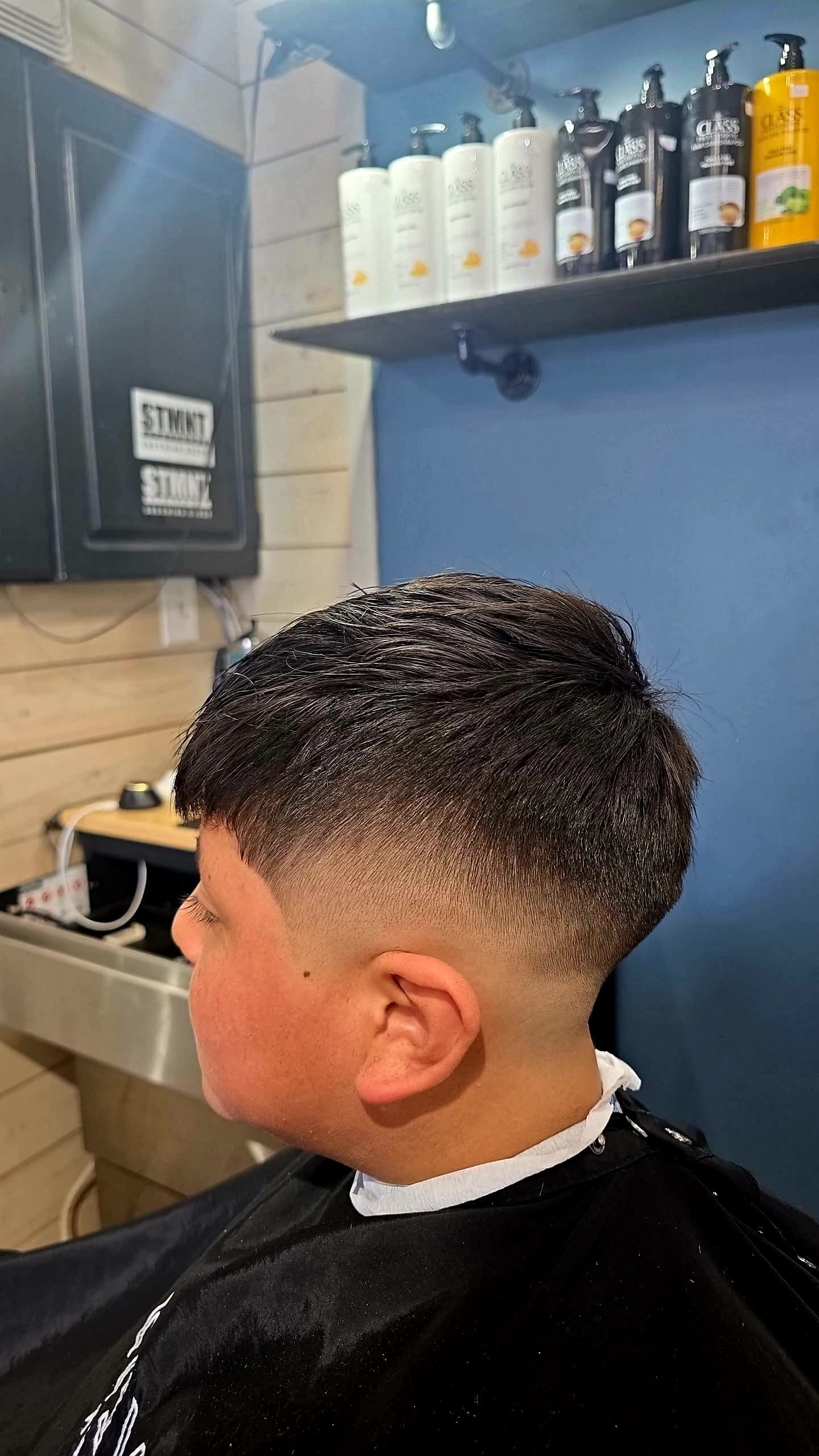 Fresh cut at MR.BARBERSHOP — downtown Whitehorse, Yukon
