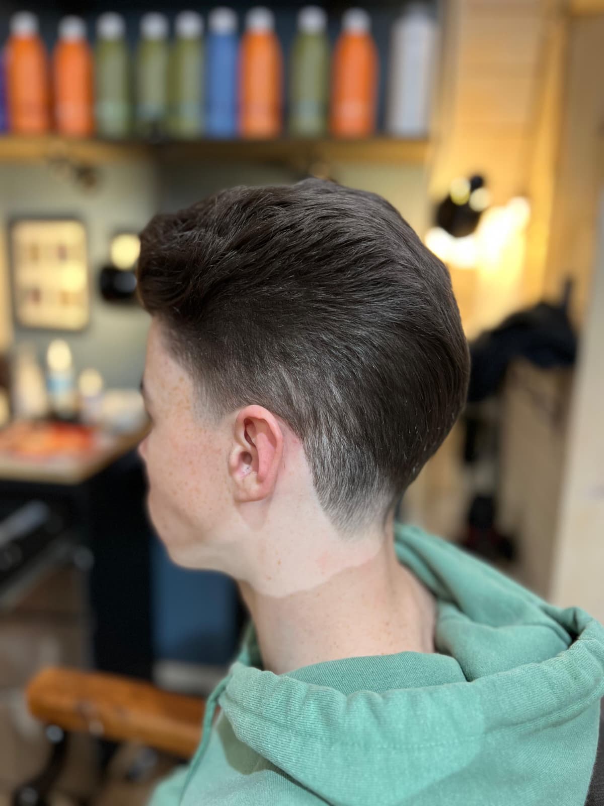 Slick back cut by Jack — MR.BARBERSHOP Whitehorse